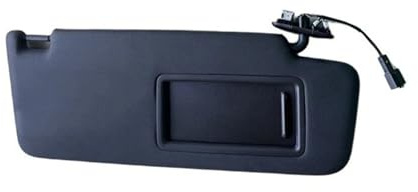 WIJHJET Practical/Everyday Use Car Sun Visor, Black, Right, Compatible with VW Golf 7, SportsVan, Jetta MK7, T-Cross, Passat B8, CC, E-Golf, T-Roc