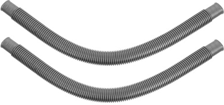 Hemobllo Lot De 2 Tuyaux De Trop-Plein Évier Cuisine Tube De Drainage Extensible Et Flexible Raccord De Tuyau D'Évacuation En Pvc Souple Pour Plomberie De Cuisine Et Salle De Bain
