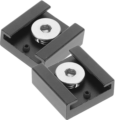 BAZEITFLOW Hot Shoe Adapter Gewinde Montagehalterung Schwarz Kamera Blitzschuh Erweiterung für DSLR Zubehör Befestigungsschraube
