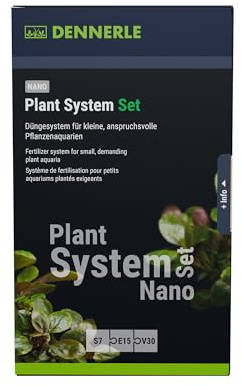 Dennerle Plant System Set Nano – Sistema di fertilizzazione per splendide piante d'acquario
