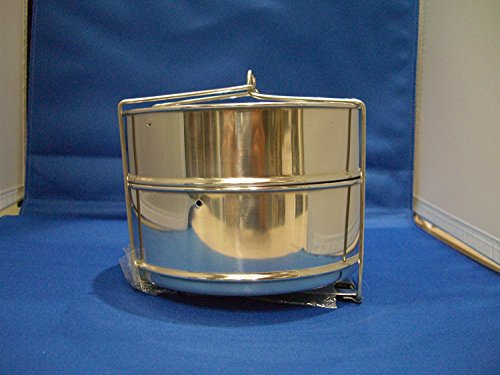 3 Quarts STEAMER INSERT Pan for IP ELECRIC PRESSURE COOKER or REGULAR PRESSURE COOKER ACCESSORIES With 2 insert pans & Vent Holes to Equalize Steam - Cook Vegetables, Meat, Fish, Rice