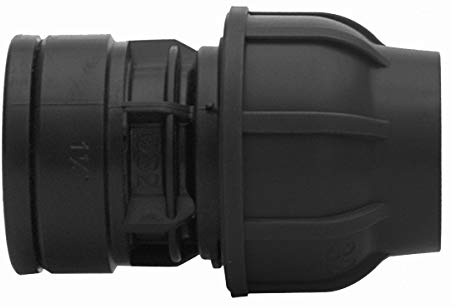 Gebo Plast Übergang mit Innengewinde PE Klemmfitting Abzweig Klemmverbinder IG (32 mm x 1)