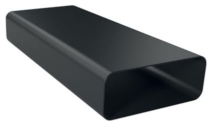 Bosch HEZ9VDSM1 Accessory for Hobs with Extractor Hood, Flat Channels Straight 50 cm, Black, Made in Germany