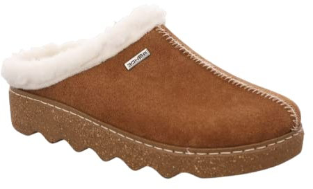 Rohde Damen, Frauen, Hausschuhe,warm gefüttert,verbandschuhe,therapieschuhe,Klett-Hausschuhe,Cuoio,36 EU / 3.5 UK