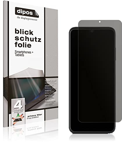 dipos Blickschutzfolie für Telekom T Phone Pro | Displayschutz matt mit 4-Wege Sichtschutz-Effekt, Privacy Filter, passt perfekt, kratzfest, blasenfrei, selbstklebend