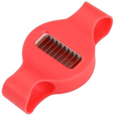 Mimoqk Affettatrice per fagioli verdi, taglierina per fagioli in acciaio inossidabile, taglierina per fagioli multifunzionali, trituratore per fagioli in acciaio inox, strumento da cucina, tagliafili