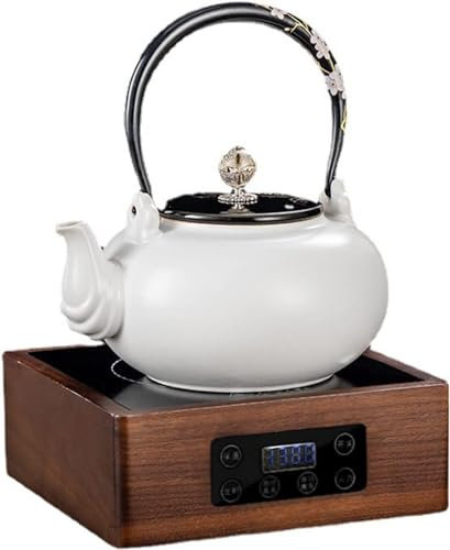 XINGLUOY 220V Electric Heater Stove Tea Maker Timing Hot Plate Smart Tea Stove Coffee Heater 5 Gear Multifunctional Heating Furnace 1300W
