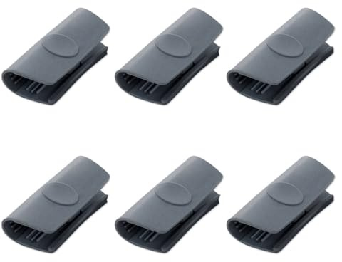Thatyro 3 Pairs of Silicone Assist Handle Holder Grips, Heat Resistant Pot Handle Covers, Non Slip Cast Iron Pot Holder for Hot Skillets Pans Casserole Frying Cooking Cookware (Gray)