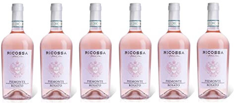 6x 0,75l - 2024er - Ricossa - Rosato - Piemonte D.O.P. - Italien - Rosé-Wein trocken