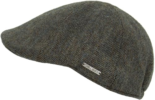 CHILLOUTS Henning Wool Flatcap Schirmmütze Schiebermütze Herren - mit Schirm, Futter Herbst-Winter Herbst Winter