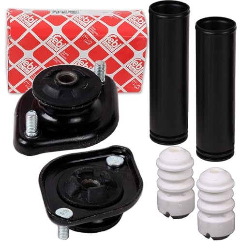 2x Febi Domlager Protection Kit hinten | 2x 01967 1x 915002 Febi Domlager+Staubschutz passend für 3er E36 E46 Cabrio Coupe