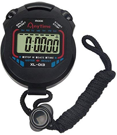 OFKPO Sport Cronometro con LCD Portatile del Cronometro Allarme