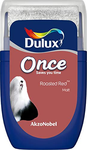 Dulux Once Tester Paint - Roasted Red - 30ML