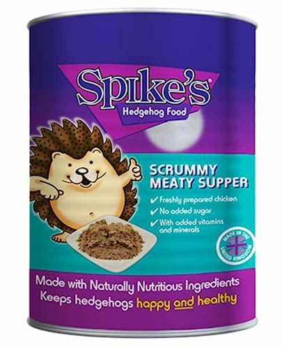 Spikes Hedgehog Scrummy Meaty Supper Can 12x395gm