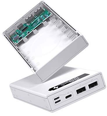 Hero-s - DIY 5x18650 Akkuhülle Power Bank Shell Abnehmbares LCD-Display Externe Box Ohne Batterie Power Bank Protector Verschleißfest und Langlebig