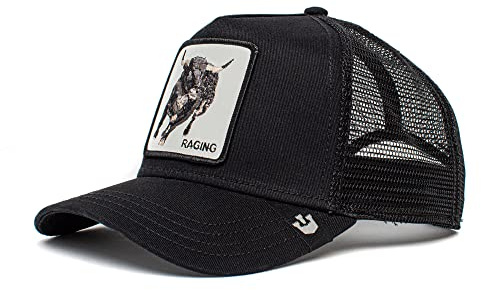 Goorin Bros., The Farm, Cappello da baseball stile trucker, nero Rager, taglia unica, Taglia unica