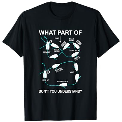 What Part Of Sailing Don't You Understand Captain Sailboat T-Shirt