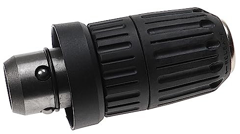 vhbw Mandrin à serrage rapide compatible avec Bosch GBH 36 VF-Li, GBH 36 VF-LI Plus, GBH 4-32 DFR pour perceuse sans fil, noir