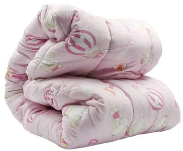 nazarenogabrielli Trapunta Anallergica Double Face Lettino/Culla Moda Egidio (Rosa)