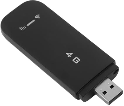 Tragbarer 4G LTE USB-WLAN-Router, Mobiler Hotspot Im Taschenformat mit SIM-Kartensteckplatz, Mobile Hochgeschwindigkeits-Internetgeräte für Unterwegs, Unterstützt 10 Geräte,