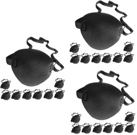 FOMIYES 3 Sätze Amblypie Augenklappe Chaps Kinder under Eye Patches Ocul Augenklappen Mit Schnallen Einzelne Augenklappe Pädiatrische Augenklappen Augenklappe Für Kinder 10 Stück * 3