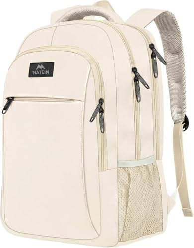 MATEIN 15.6 Inch Travel Laptop Backpack, Work Bag Lightweight Laptop Bag | Anti Theft Business Backpack, Water Resistant School Rucksack Gift for Men and Women