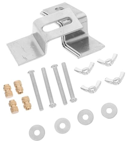 Alipis Kit De Fixation Évier Plan Supports De Montage Pour Cuisine Clips Évier Pour Lavabo Vis Incluses Installation Facile