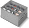 Romon Cajas Para Zapatos, Organizador Zapatos Armario Ahorro Espacio Bin con Tapas Transparentes Apilable Plegable Shoe Zapato Estante del Gabinete Cubby para Armario para Camisas Vaqueros Calcetines