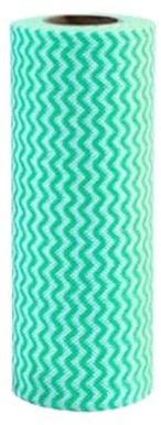 Rotolo Da Cucina Panno for la pulizia dei piatti monouso, assorbente, in tessuto non tessuto, for la pulizia di ciotole e piatti, panno da cucina per lo sporco quotidiano e le pulizie più impegnat(Gre