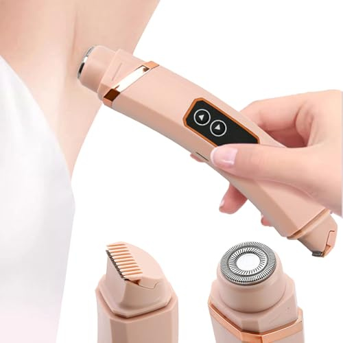 Rasuradora de para Mujer Removedor de Personal Recargable USB para Piel | Afeitadora Eléctrica de Doble Cabezal para Mujer Herramienta Belleza Eléctrica, Axilas, Piernas, Rostro, Piel