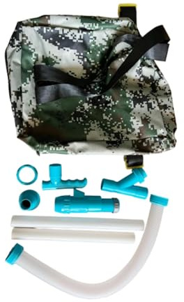 AlluraPet Spandiconcime Zaino Spandiconcime Spruzzatore Distributore Granulare Distributore Manuale Giardino Prato Strumento Agricolo - PVC