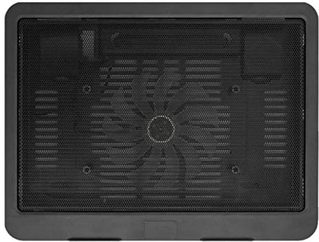 Laptop Cooling Pad Tool Universale Sottile Fresco Fondo Pad Fondo Cuscino Inferiore Fan Cooler Stand Strumenti Computer Accessorio nero