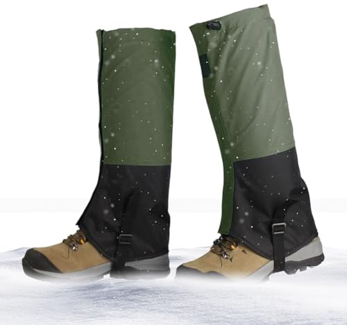 Bein Gamaschen,Wasserdichte Stulpen Für Wanderungen | Tragbare Wattbeine Abdeckung Für Schnee Outdoor Frauen Männer Trail Winter Wandern Jagen Klettern Sommer,Outdoor Aktivitäten Sommer Jagd Damen Her