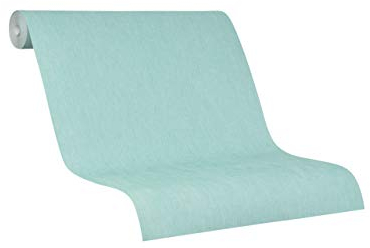 marburg Tapete Grün Uni für Schlafzimmer Wohnzimmer oder Küche Made in Germany 10,05 x 0,53m Avalon 31630