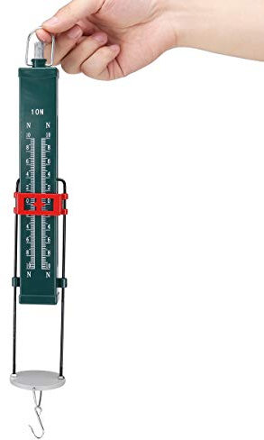 TuToy 10N Feder Dynamometer Balance Scale Dynamometer Forcemeter Tester Zugdruckmesser