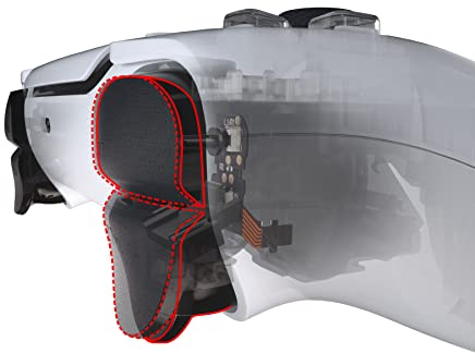 eXtremeRate Clicky Hair Trigger Kit pour ps5 Manette BDM-010/020, Stop Bouton, Customisé avec Câble Flexible