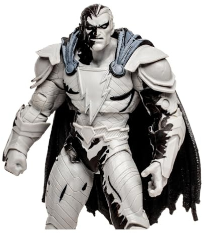 McFarlane Direct Page Punchers Actionfigur & Comic Black Adam (Line Art Variant) 18 cm 15894