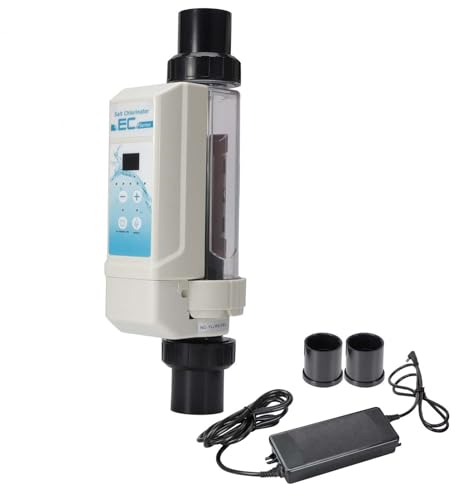 ExoticaBlend Générateur de Chlore Chlorinateur au sel, Spa Générateur de Chlore Électrolyseur Chlorinateur au sel pour Piscine,20g/h