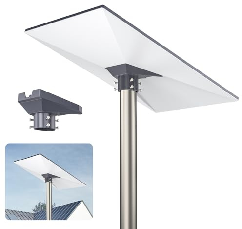 EDUP® Starlink Gen 3 Rohradapter, Premium Starlink 4 Masthalterung 31–51 mm | Robuste Aluminium Pole Mount für Starlink Standard 4/4X/Gen 3/V3 Kickstand Dishy, Starlink Rohr Adapter Montageset Halterung