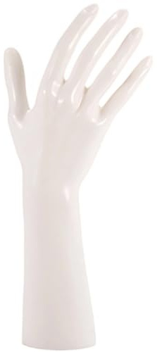 Ymxygz Expositor De Mano De Maniquí Femenino, Expositor De Joyas para Mano Derecha, Expositor De Relojes, Organizador De Pulseras Y Guantes para Hogar Y Tienda.