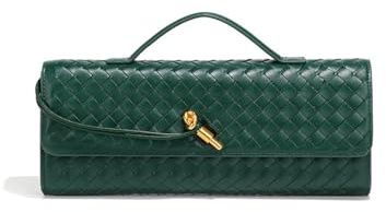 CMLDJBD Damen Henkeltaschen Nische Gewebte Schultertasche Handgehaltene Abendtasche Vielseitige Damentasche