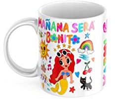 newseny Taza Taza Mañana será más bonito Regalo Bichota – Taza de Cerámica 330 ml con Ilustración Artística (Bichota Sirena)