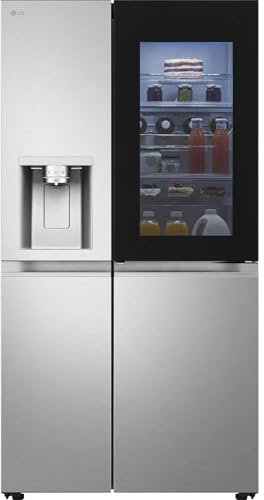 LG GSXE90BSDD 628L Door-In-Door American Style Fridge Freezer - Steel