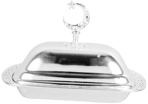 Garneck Mantequera De Hierro Con Tapa Recipiente Para Mantequilla Diseño Vintage