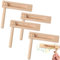 TTYSHIP® 4 Pièces Crecelles Enfant, Crecelle en Bois, Créateur de Bruit à Cliquet en Bois pour Jeux, Événements Sportifs