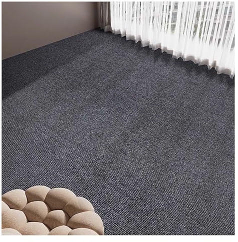Soundproof Carpet Household Sound-Absorbing and Shock-Absorbing Pad Floor Thickening Fitness Piano Drum Noise Reduction Mat(Dark Gray,90x300cm/35.4x118.1in)