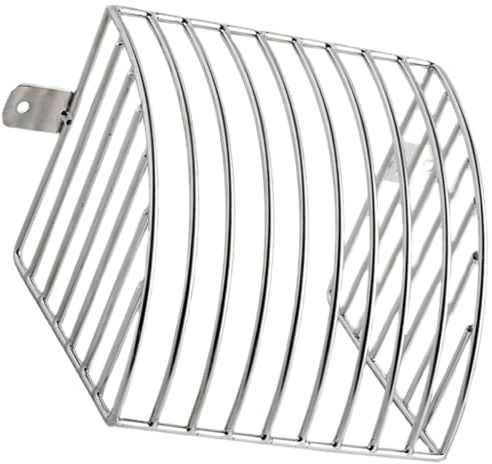 LIFKICH Filtro per Foglie in Acciaio Inox per Grondaia, Protezione Laterale Viti per Balcone e Tetto 15,5X12X12 CM, Pratico e Facile da Montare
