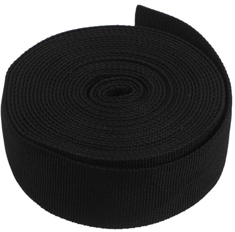 Manchon Anti-Abrasion en Nylon Noir pour Chaîne 16, 4 Pieds | Largeur 1, 5 Pouces, pour Câble et Tuyau Hydraulique, Usage Marin et Ensembles Mécaniques