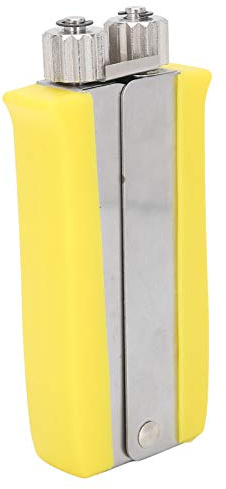 Cocoarm Tensor de Alambre de Colmena Tensor de Alambre de Acero Inoxidable 13 X 5 X 2,5 Cm Alicates para Prensar con Engranajes de Metal de Plástico para Instalación de de Marco de Apicultura