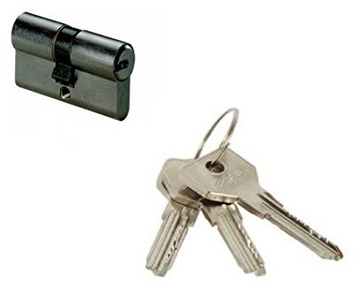 CISA 0E300 CILINDRI PROFILO EUROPEO ASIX CILINDRO SAGOMATO NICHELATO DA INFILARE-66 mm (33+33)
